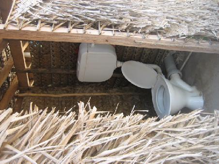 Die Toilette.