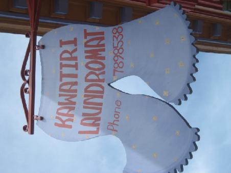 Dieses Schild fand ich ganz witzig.