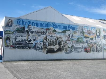 Hier der Beweis...ich war in Greymouth.