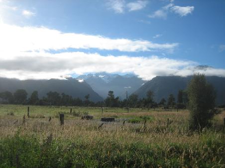 Hier der Mount Cook.