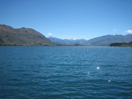 Lake Wanaka von Wanaka aus.