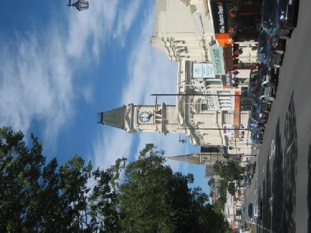 Einkaufsstrasse in Oamaru.