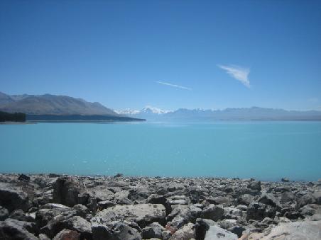 Mount Cook mit Lake Pukaki.