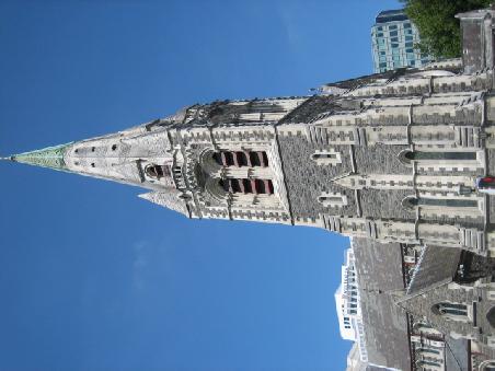 Cathedral in Christchurch.