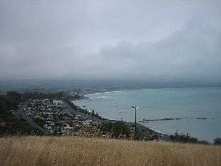 Kaikoura von oben.