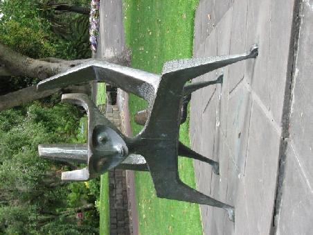 Noch mehr Kunst im Alexandra Garden.