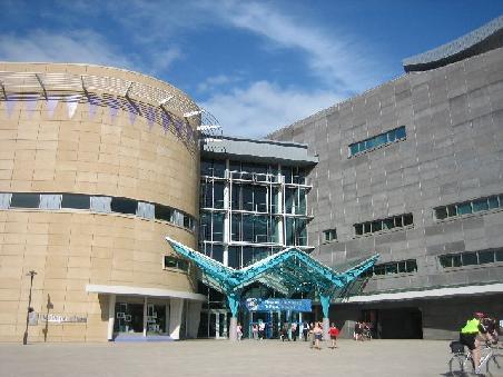 Haupteingang vom Te Papa.