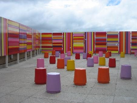 Aussenausstellung im Te Papa.