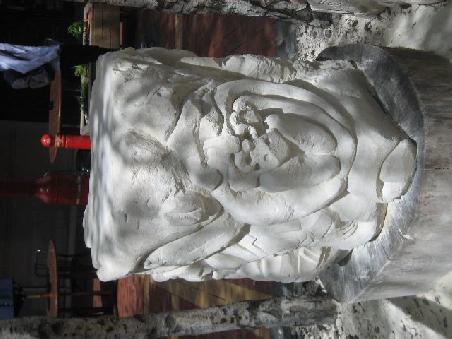 Skulptur in der Cuba Mall.