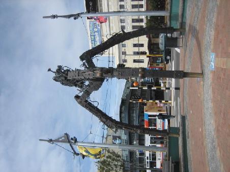 Skulptur in der City.