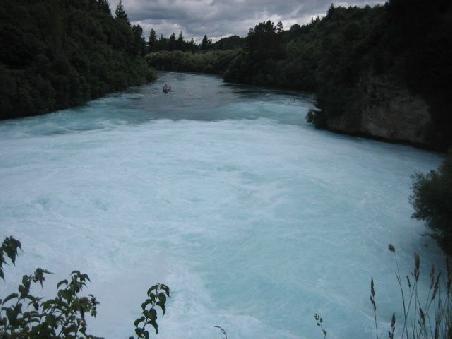 Hier fangt dann das seichte Wasser an.