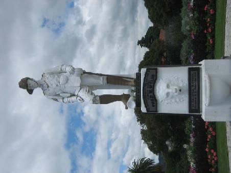 Denkmal im Government Garden.