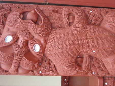 Maori Figur.