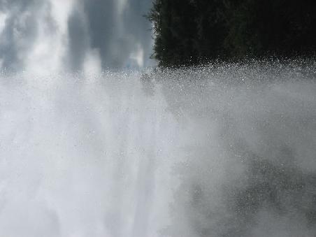 Wasser in der Luft.
