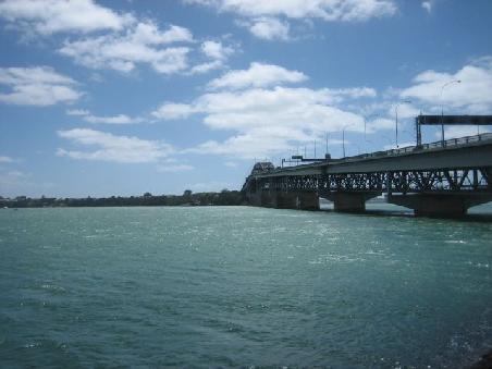Auckland Harbour Bridge.