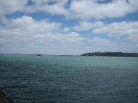 Meer bei Auckland.