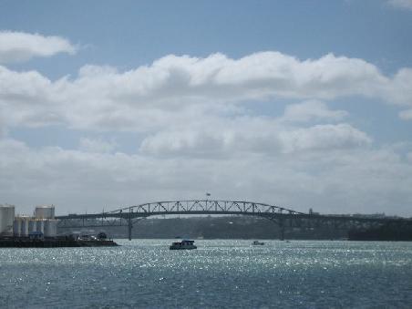 Auckland Harbour Bridge.