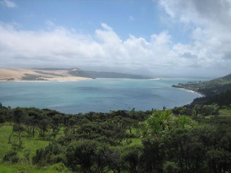 Aussicht auf Bay of Island.
