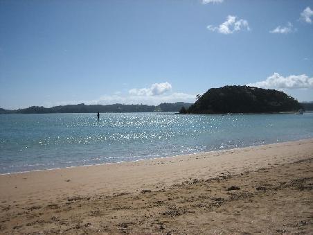 Strand in Paihia.