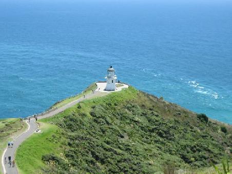Cape Reinga mit Leuchtturm.