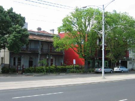 Noch ein paar Haeuser in St. Kilda.