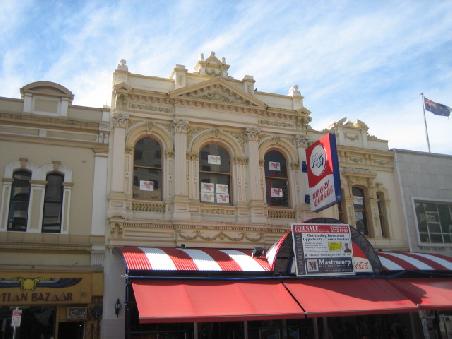 Gebaeude in der Rundle Street.