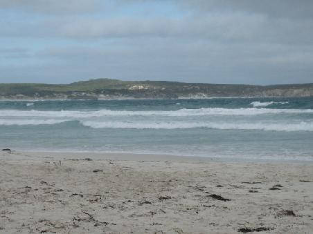 Meer am Vivonne Bay.