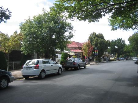Hauptstrasse in Hahndorf.