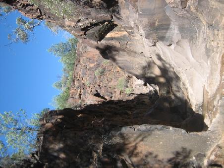 Schlucht.