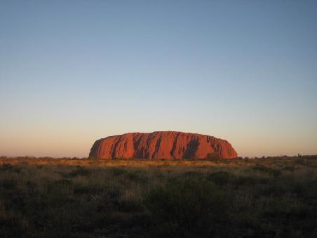 Uluru.