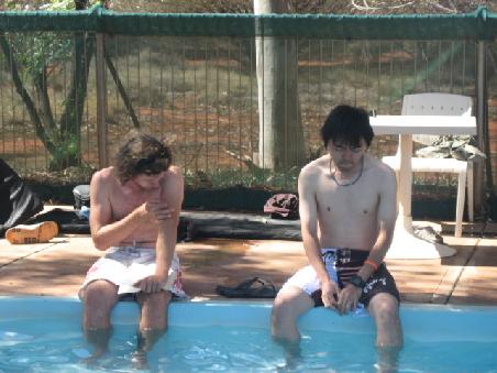 Mikey und Hiass.