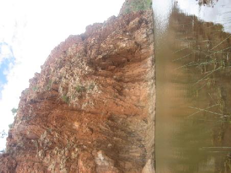 Glen Helen Gorge.