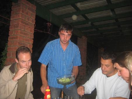 Max, Piere und Steven.