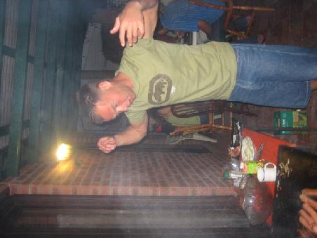 Billie am Grill!