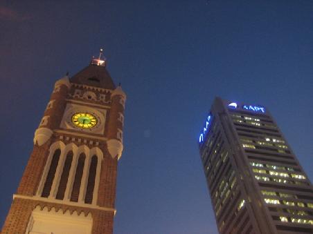 Town Hall by night.