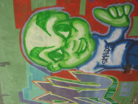 Graffiti in Subiaco.