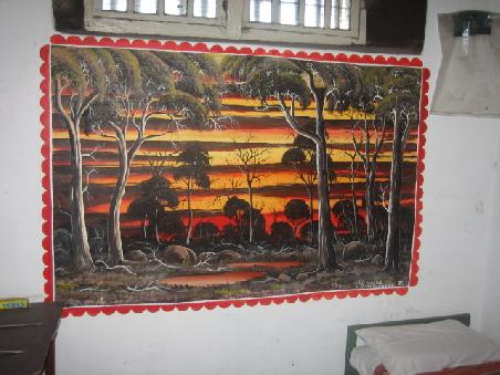 Auch Jimmy Pine (beruehmter Aboriginal) war in diesem Gefaengnis. Mehrere seiner Bilder sind auch in der Art Gallery in Perth zu sehen.