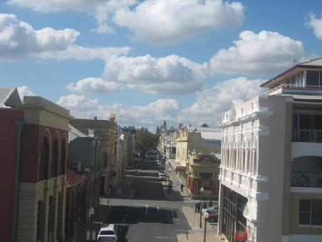 Blick ueber Freo vom Roundhouse.