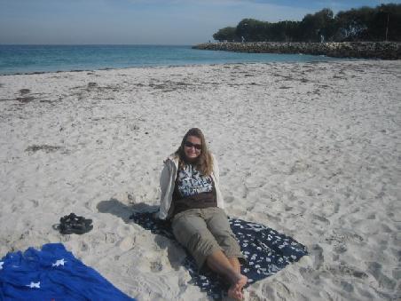 Ich am Beach.