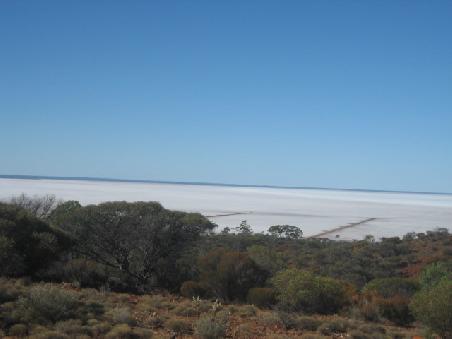 In Kambalda, Red Hill Lookout.