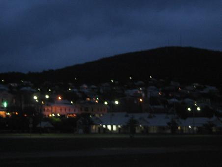 Albany by night.