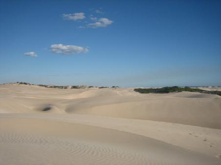 Sandduenen bei Geraldton.
