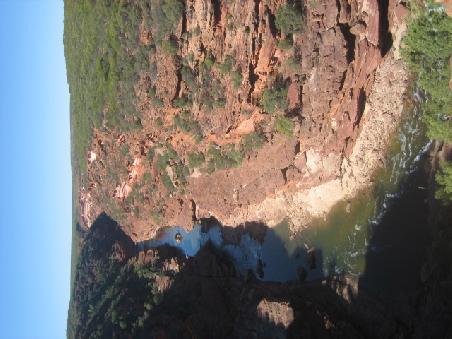 Z-Bend im Kalbarri National Park.