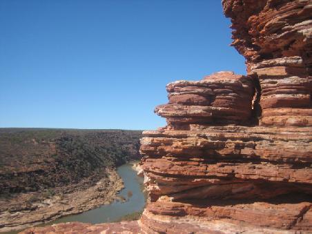Im Kalbarri National Park.