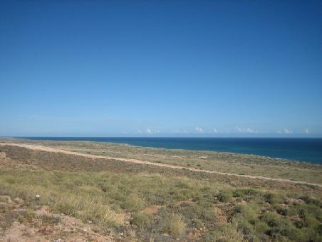 Blick ueber das Ningaloo Reef.
