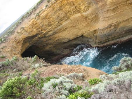 Die andere Seite des Blowholes.