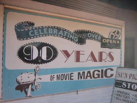 Ein Kino im stattlichen Alter von 90 Jahren.