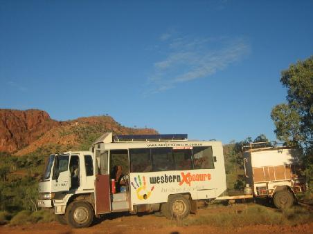 Unser Truck in den Bungle Bungles.