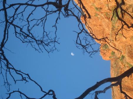 Hier sogar mit Mond.