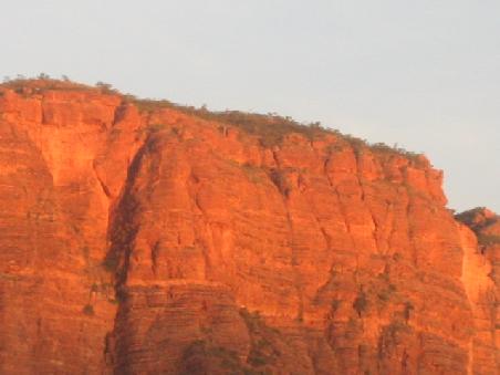 Sonnenuntergang.
